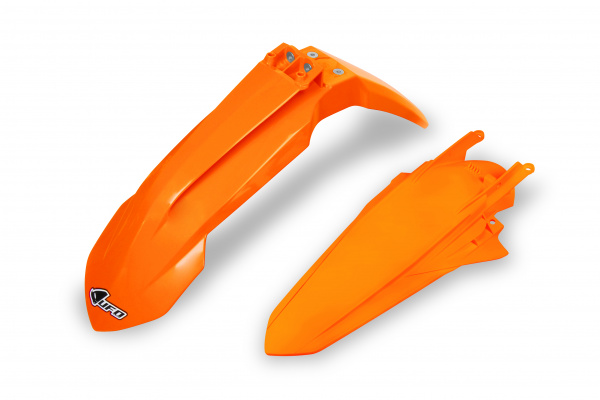 Fenders Kit neon orange for Ktm EXC 125 - EXC 150 - EXC 250 - EXC-F 250 - EXC 300 - EXC-F 350 - EXC-F 450 - EXC-F 500